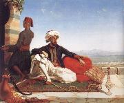 Hicks, Thomas Advocat Taylor with a View of Damascus oil painting picture wholesale